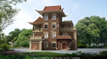 千万网友都想建新中式风格四层别墅
