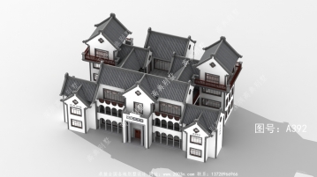 非常适合农村建造的四层中式别墅