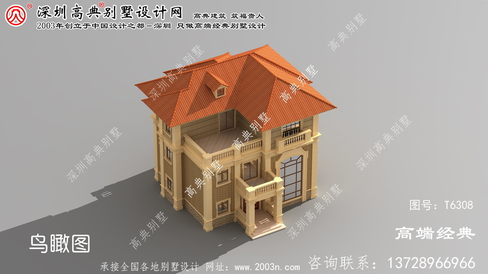 柳林县农村别墅院子设计效果图	