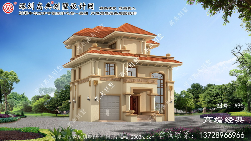 建平县三层房屋设计图	