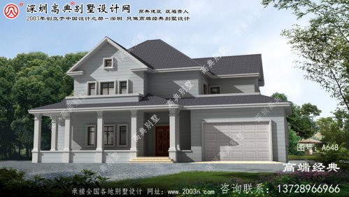 金水区二层小别墅图纸