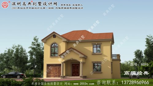 民权县两层楼别墅设计图纸