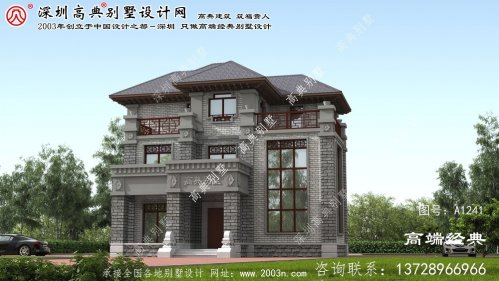  郴州市简约风格别墅外观