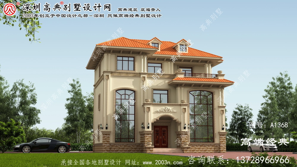 肇庆市别墅设计首层平面图