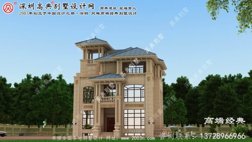 阆中市高端别墅设计效果图