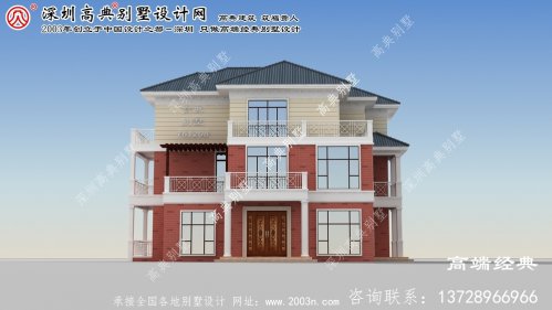 高坪区庭院别墅设计平面图