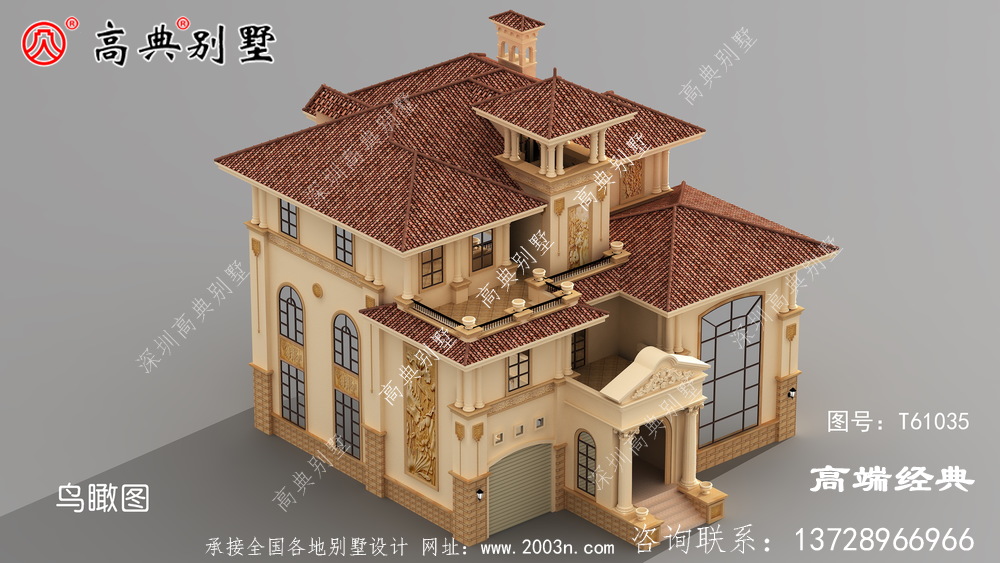 晴隆县农村三层小别墅	