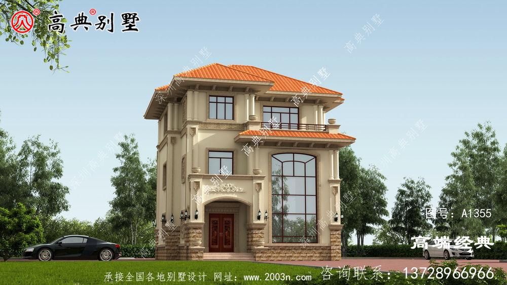 合水县农村三层自建房设计