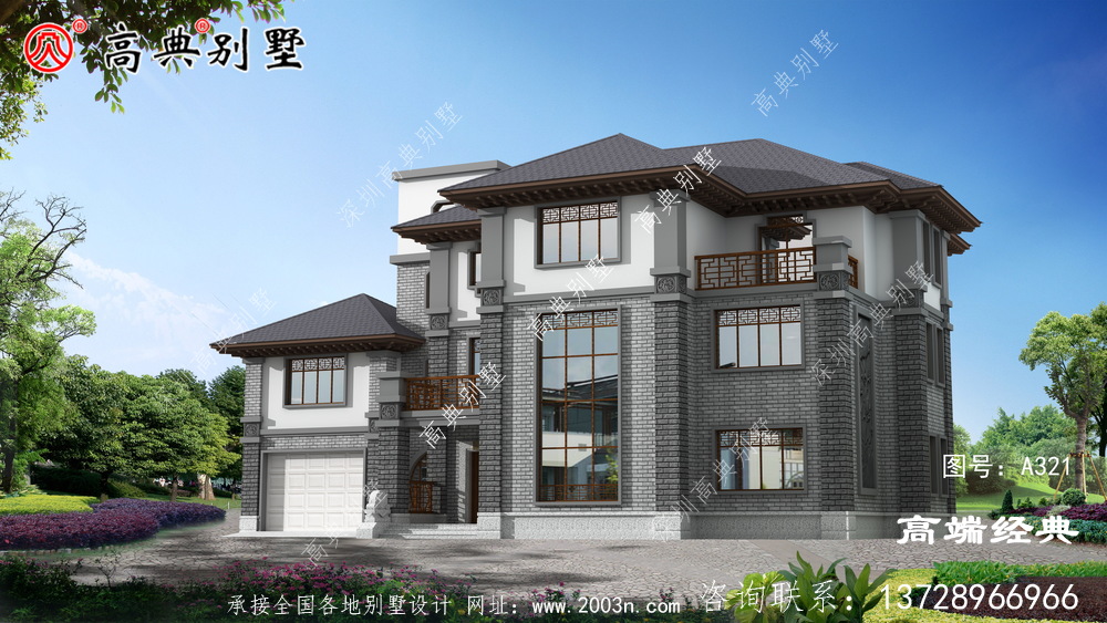农村3层自建房