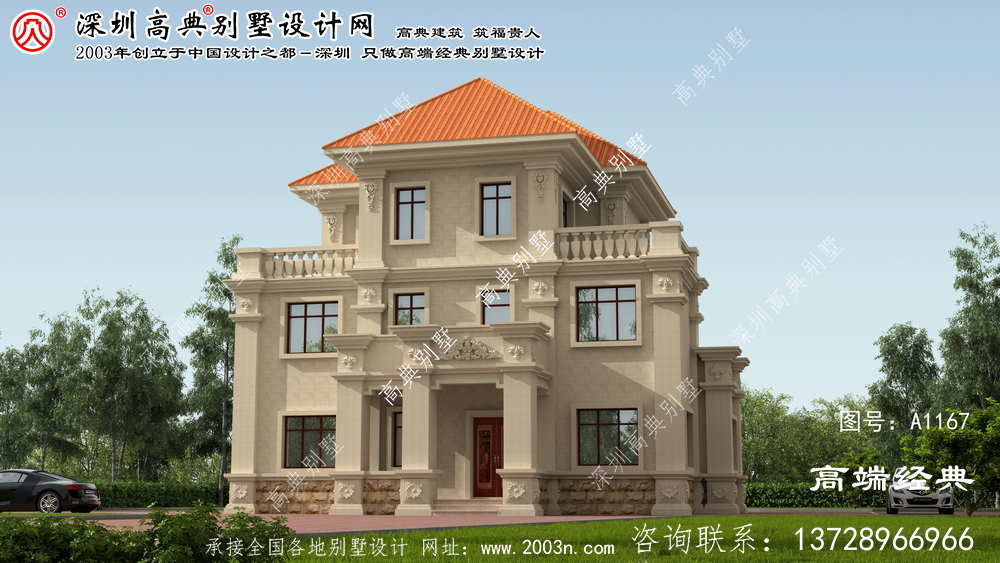 靖西县三层别墅既美观 又实用