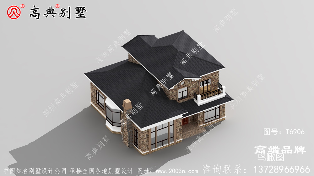 农村别墅的设计必须满足家庭的生活需求