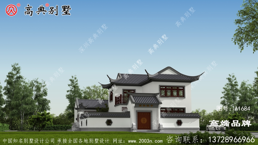 自建房装饰设计图非常漂亮，户型合理