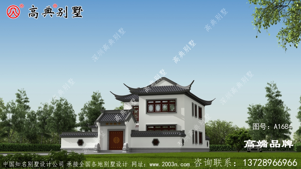 自建房装饰设计图非常漂亮，户型合理