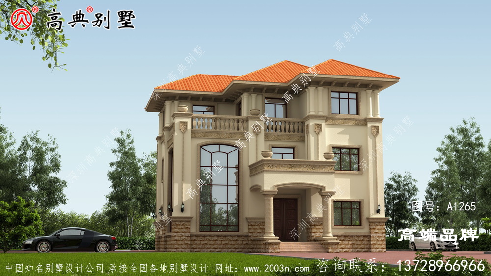 农村别墅三层设计图户型简单实用