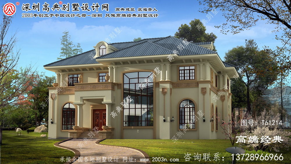 乌拉特中旗意式二层别墅，理想的农村生活。