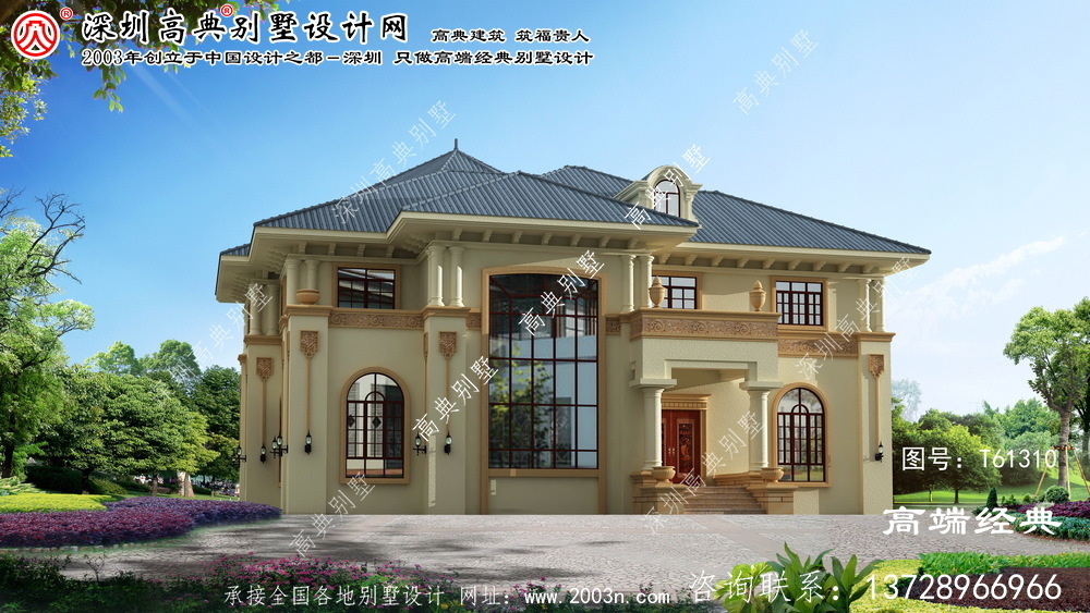 乌兰浩特市欧式风格的别墅，用心体验并接受舒适便捷的生活！