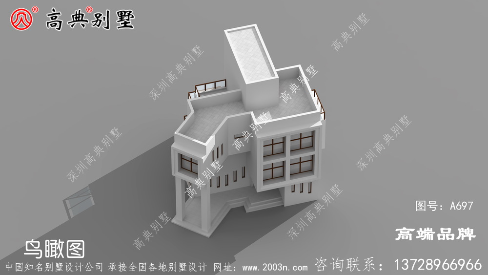 农村建房简约现代风格经济型别墅