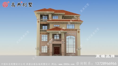 农村住宅四层设计图，三代堂都不拥挤