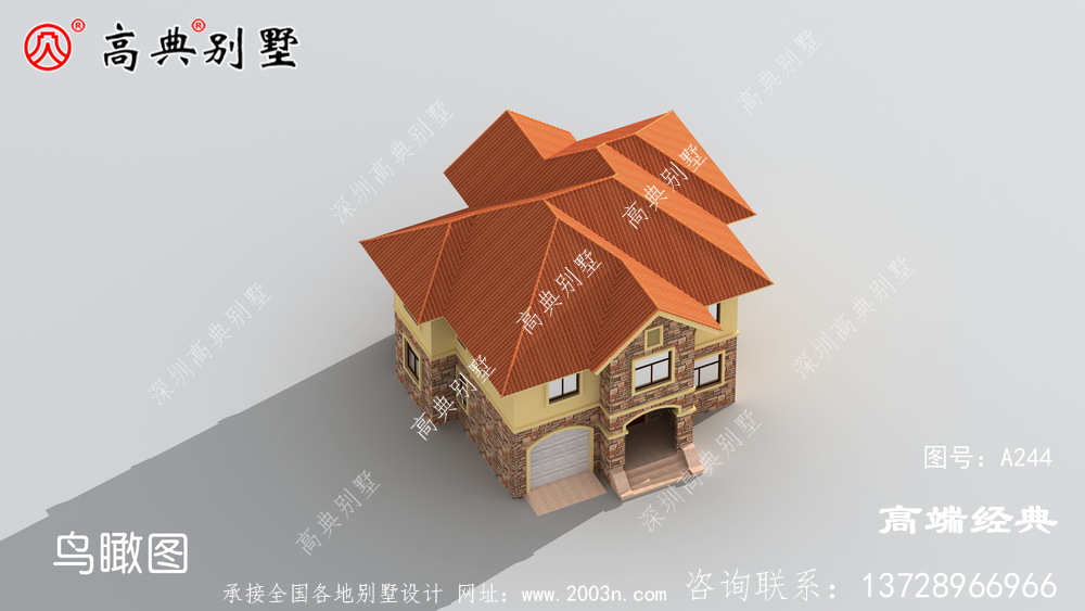 秦皇岛市二层别墅设计图纸，造价仅30万，让城里人羡慕吧！