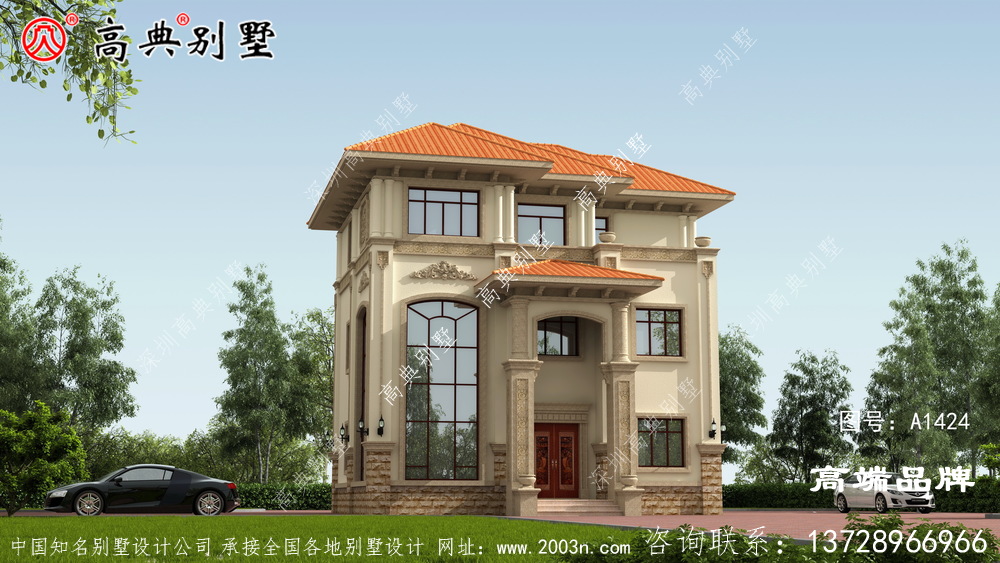 房屋欧式设计典雅有格调，设计巧妙
