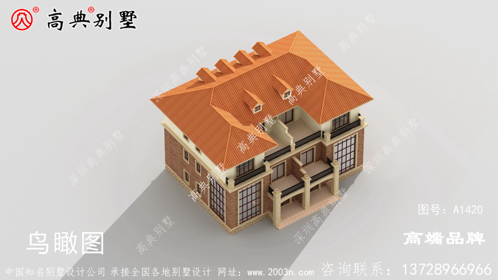新农村房屋设计图纸整栋别墅精致洋气