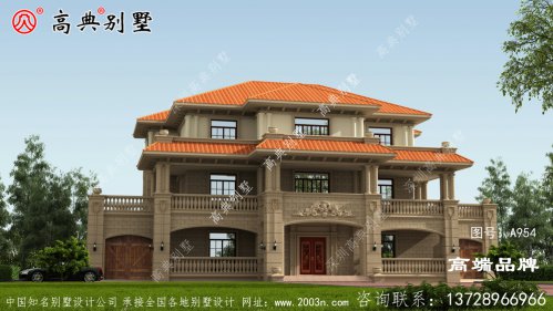 农村房子设计图3层漂亮别墅，人见人爱