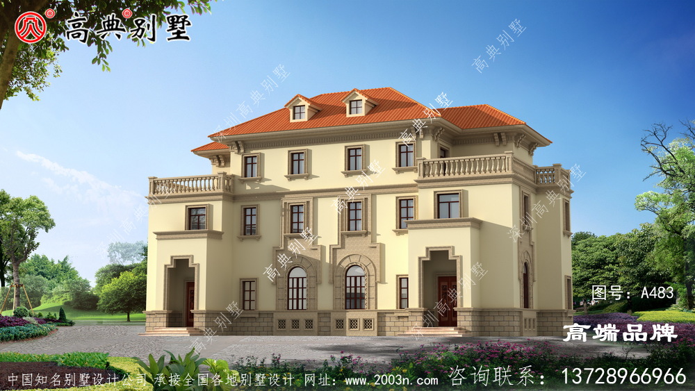 农村三层住宅设计图比城里买房更加的便宜