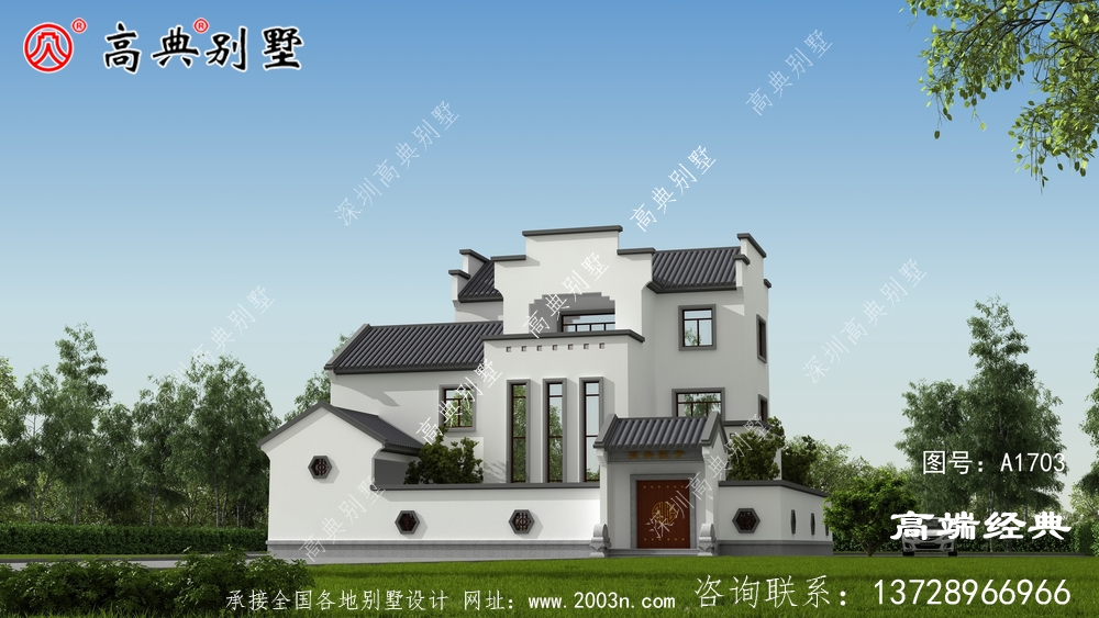 乡村的生活温馨安逸配中式别墅最适合了