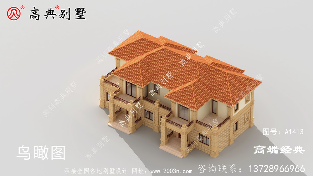这款双拼两层别墅设计精美真是没得挑