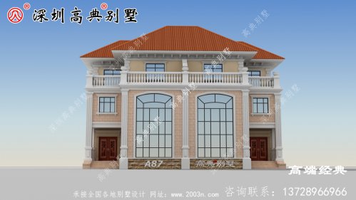 简单大气效果图，农村建房首选，你心