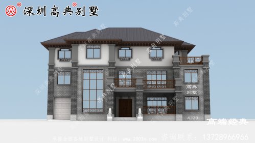 简易三层房户型设计方案图，建一栋漂