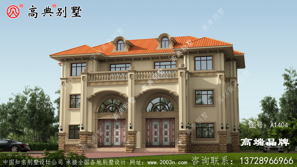 乡下建一栋舒适的别墅，人生圆满了