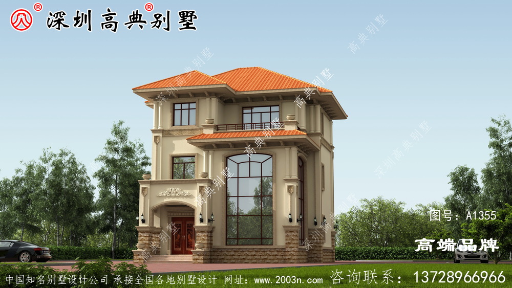 三层农村别墅设计图，适合自家的住房需求就是最好的图纸