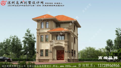 简约 大气 的三层 别墅设计图 及户型平