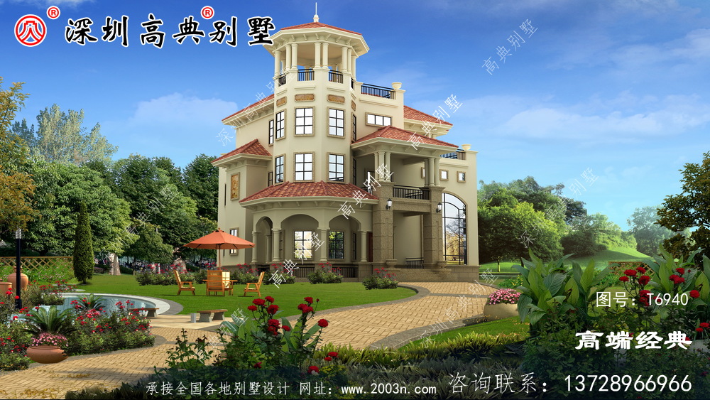 三层自建房实景图，看了别人家建的房子，我也心动了