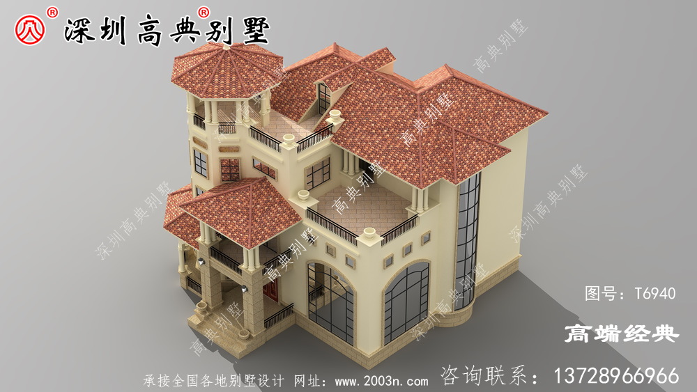 三层自建房实景图，看了别人家建的房子，我也心动了