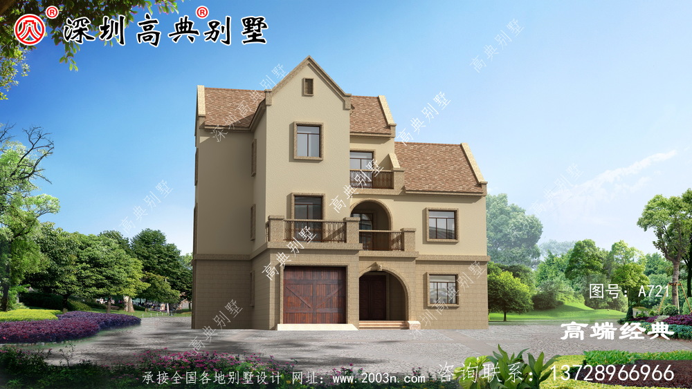 农村自营住宅,不想追随大流的人可以看看这个别墅设计