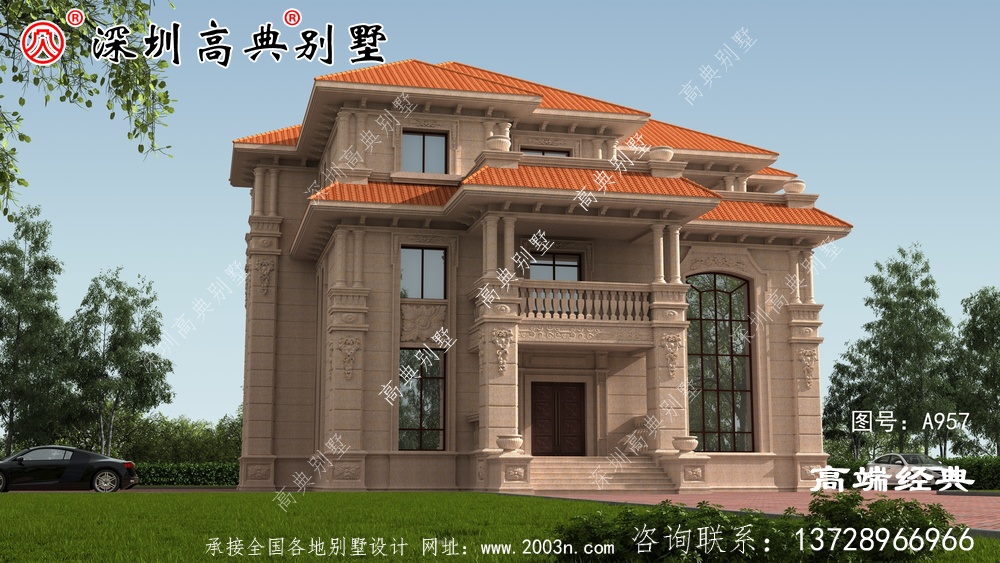 新农村自建房设计图纸大全，有钱乱花功夫，不如回家盖房子。
