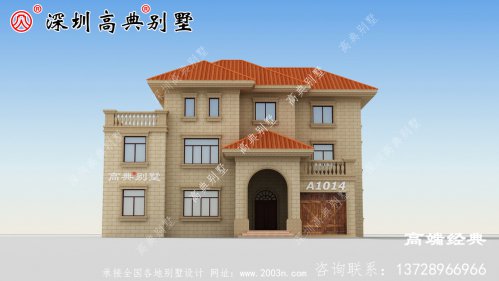 农村建房三层别墅简单美观，适合全家