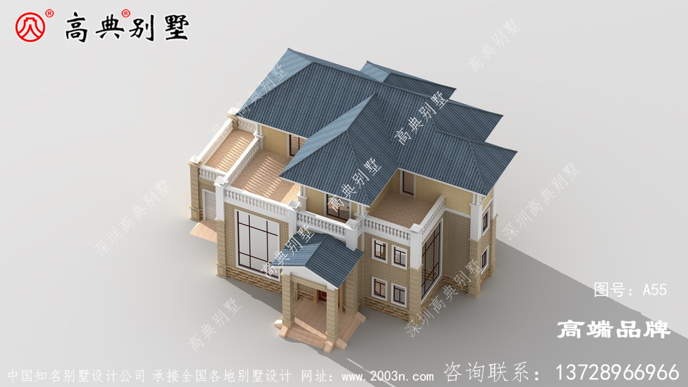 大伯家的别墅建成后大家都投来羡慕的目光，果真是不错