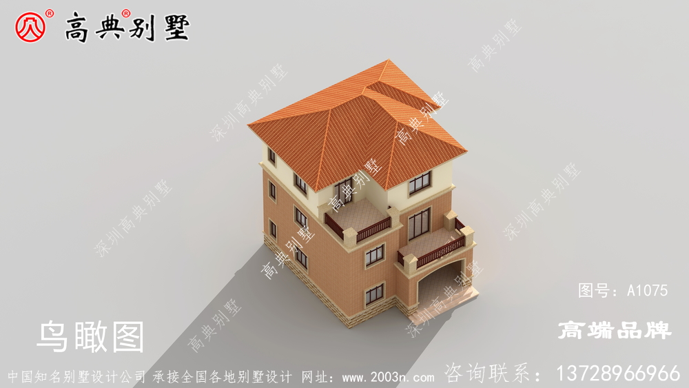 三层比二层能容纳更多人居住 ，造型也更显大气