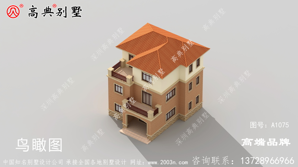 三层比二层能容纳更多人居住 ，造型也更显大气