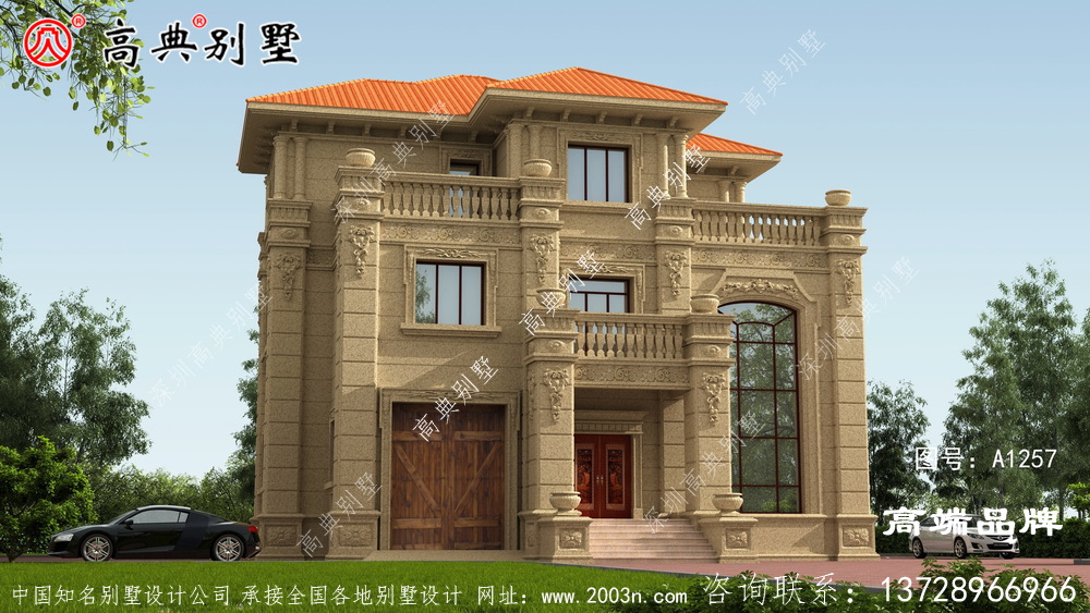 回头率这么高的别墅，你不在老家建一栋？