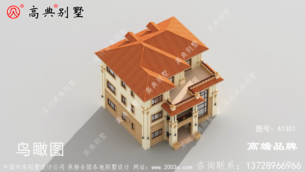 欧式风格别墅满足了大部分农村生活的需要
