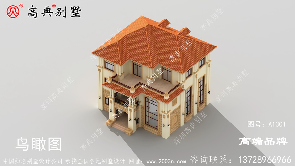 欧式风格别墅满足了大部分农村生活的需要