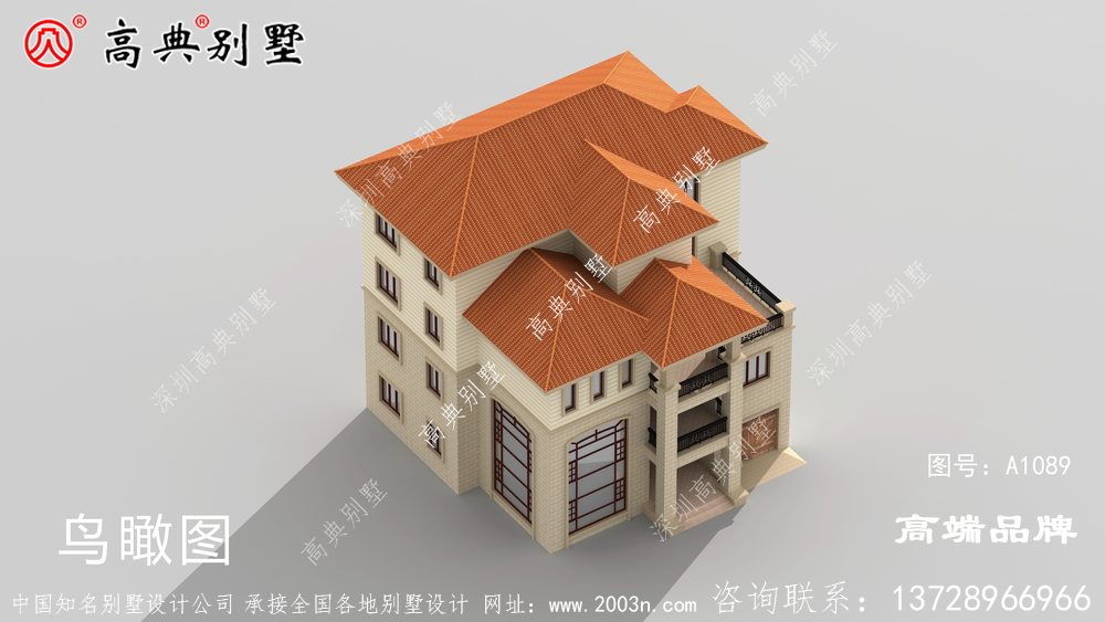 外观简单大气，方形门柱非常有气质