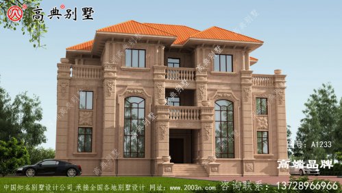欧式石材别墅就是乡村建房的最高选择