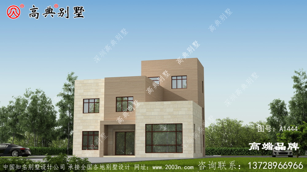 看太多欧式别墅，建年轻现代风格的农村别墅怎么样？