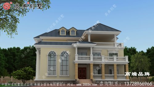大落地窗使别墅不仅采光好，还使室内
